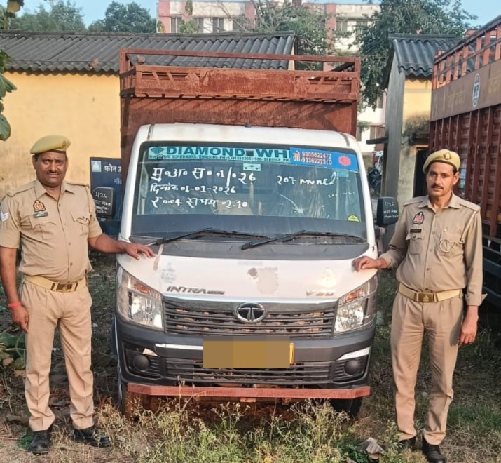 *गैंगस्टर की अवैध संपत्ति पर पुलिस का शिकंजा, 5.60 लाख का वाहन कुर्क*